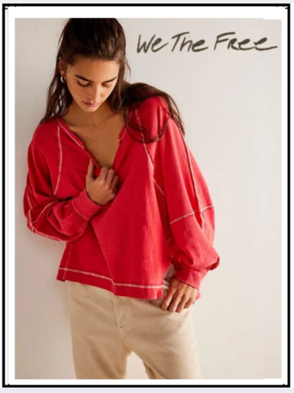 FREE PEOPLE Wish I Knew Tee
